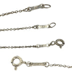 Tiffany & Co Box Vintage Chain Cross Heart Necklace 925 Sterling Silver Gold — view 3