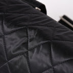 Chanel Sports Line CC Logo Backpack Chain Nylon Black Silver — view 6