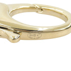 Chanel CC Logo Faux Pearl Camellia Key Holder Black Gold — view 8