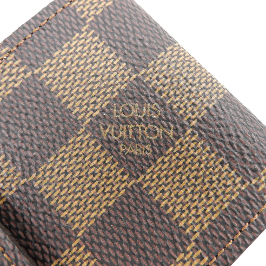 Louis Vuitton Etui Cigarette Damier Ebene Tobacco Case — view 6
