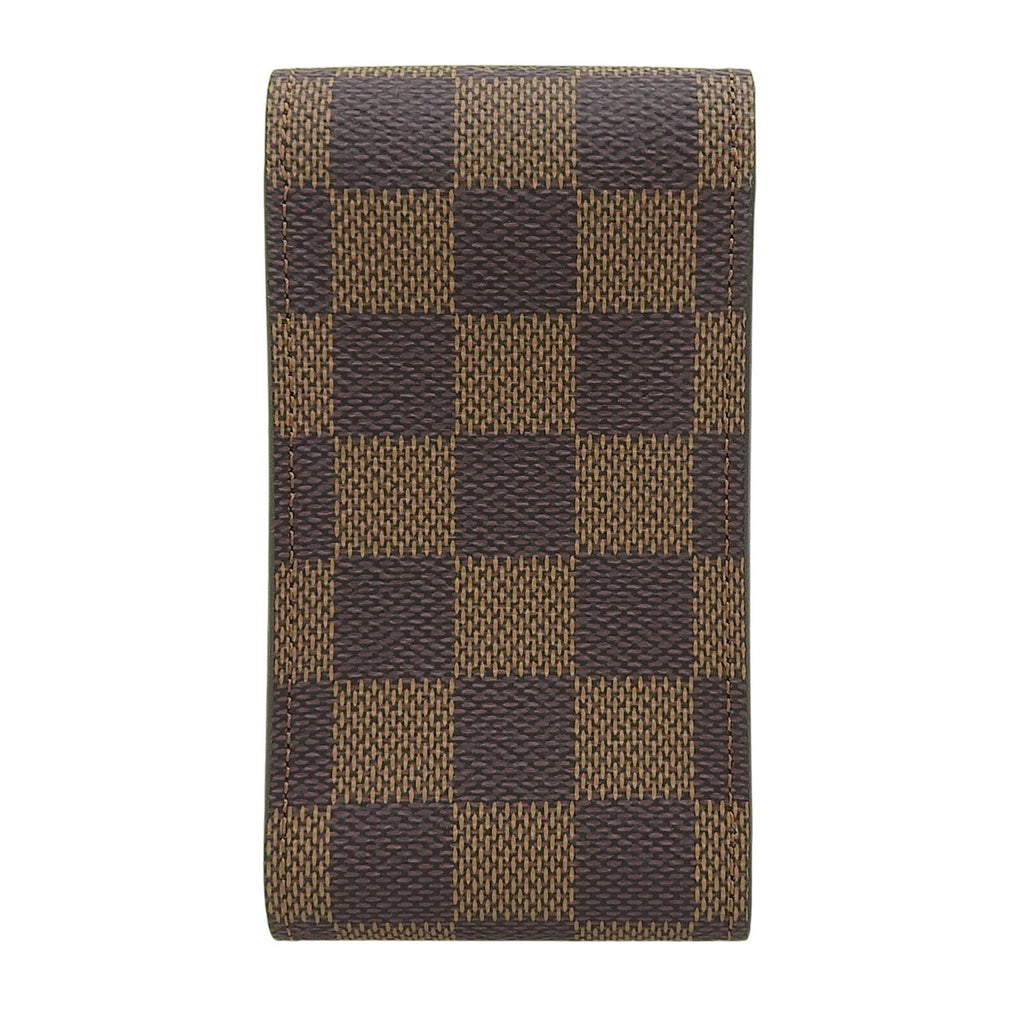 Louis Vuitton Etui Cigarette Damier Ebene Tobacco Case — view 3
