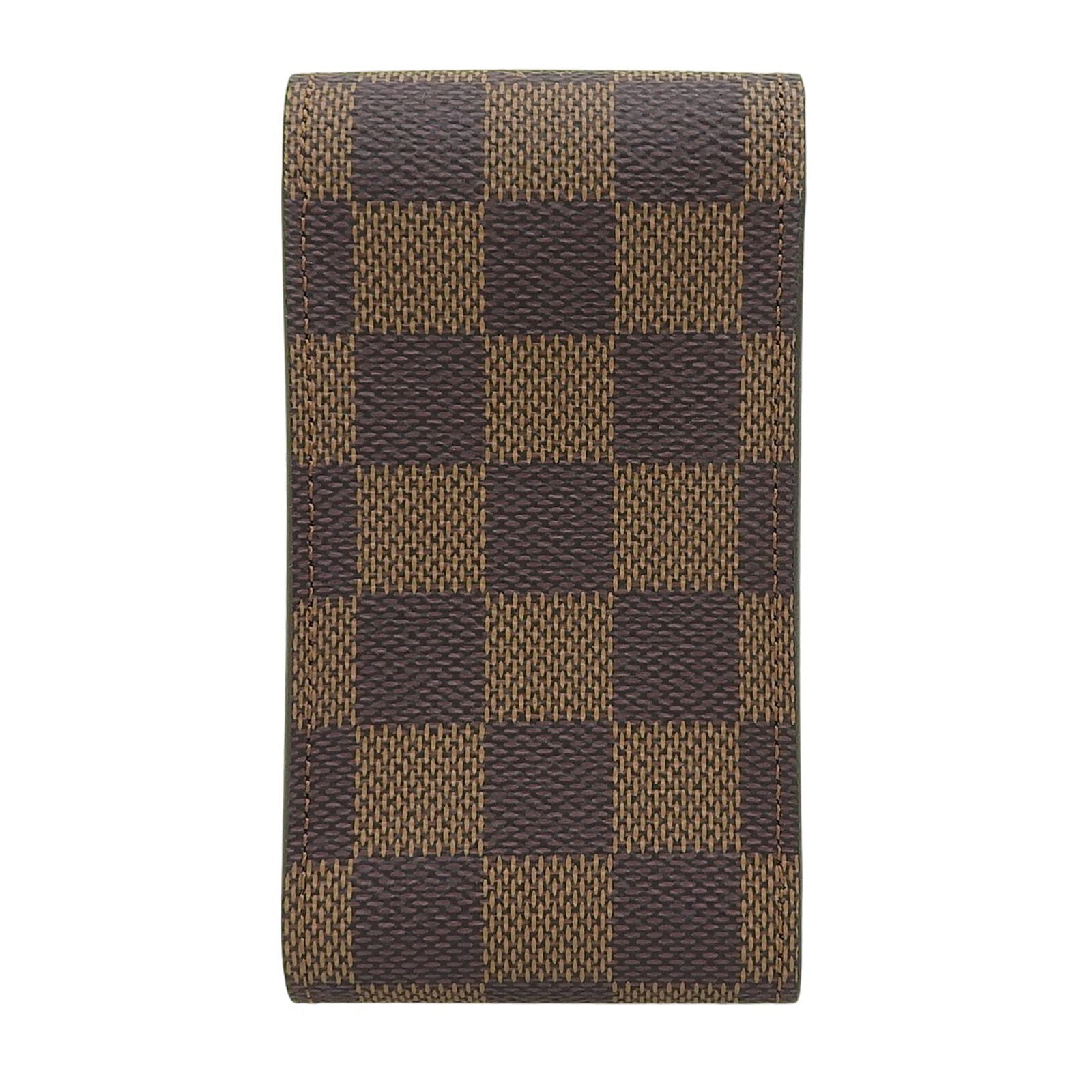 Louis Vuitton Etui Cigarette Damier Ebene Tobacco Case — view 3
