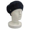 Hermes Cotton 100% Series with Saint Honore Cliquetis Denim Beret Indigo 56