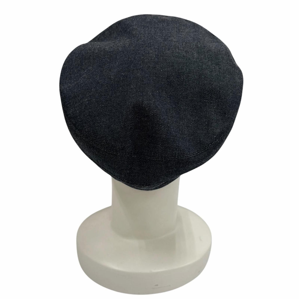 Hermes Cotton 100% Series with Saint Honore Cliquetis Denim Beret Indigo 56 — view 4