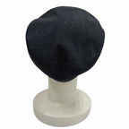 Hermes Cotton 100% Series with Saint Honore Cliquetis Denim Beret Indigo 56 — view 4