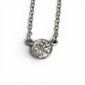 Tiffany & Co Elsa Peretti by the Yard Diamond Necklace Diameter 4.5 41 cm