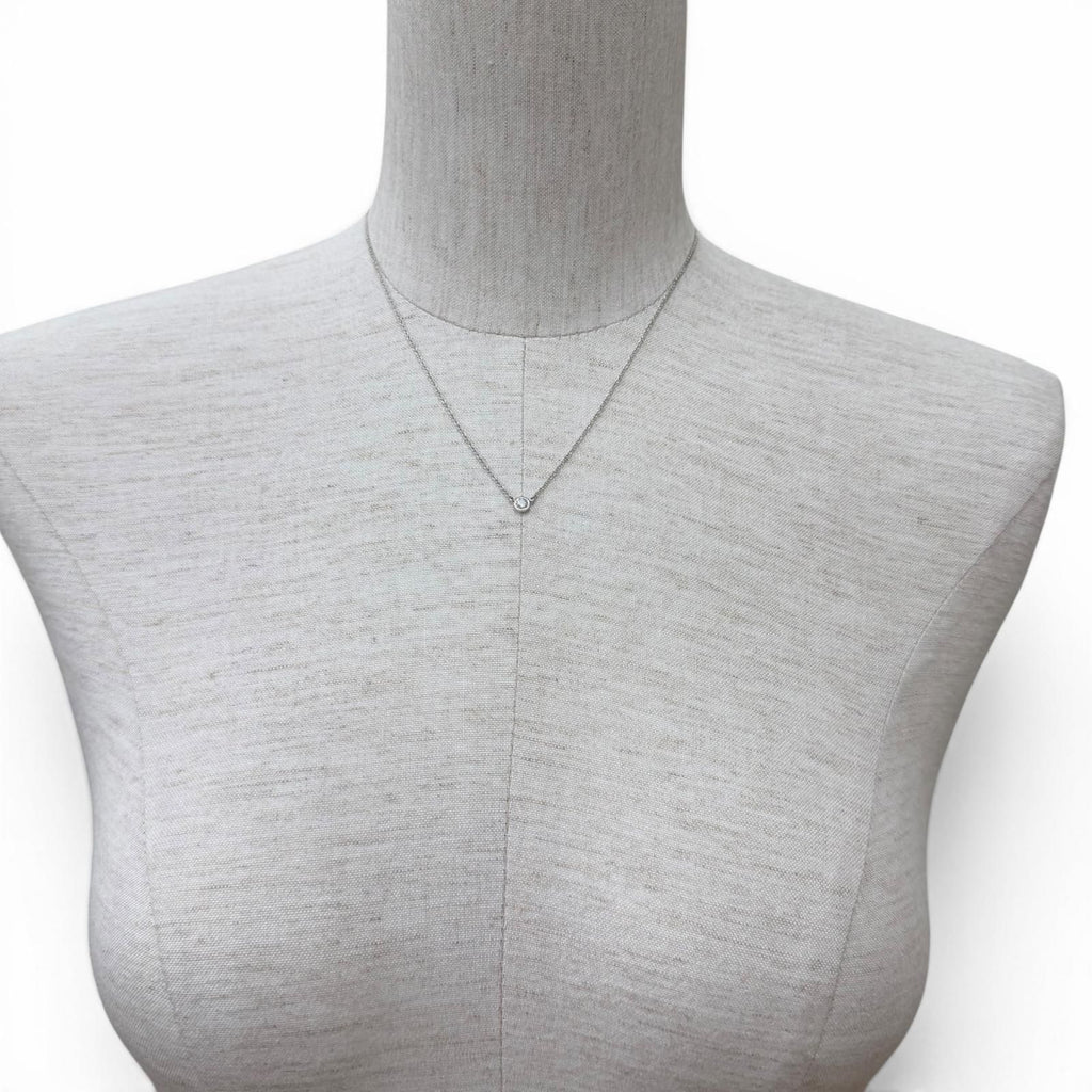 Tiffany & Co Elsa Peretti by the Yard Diamond Necklace Diameter 4.5 41 cm — view 3