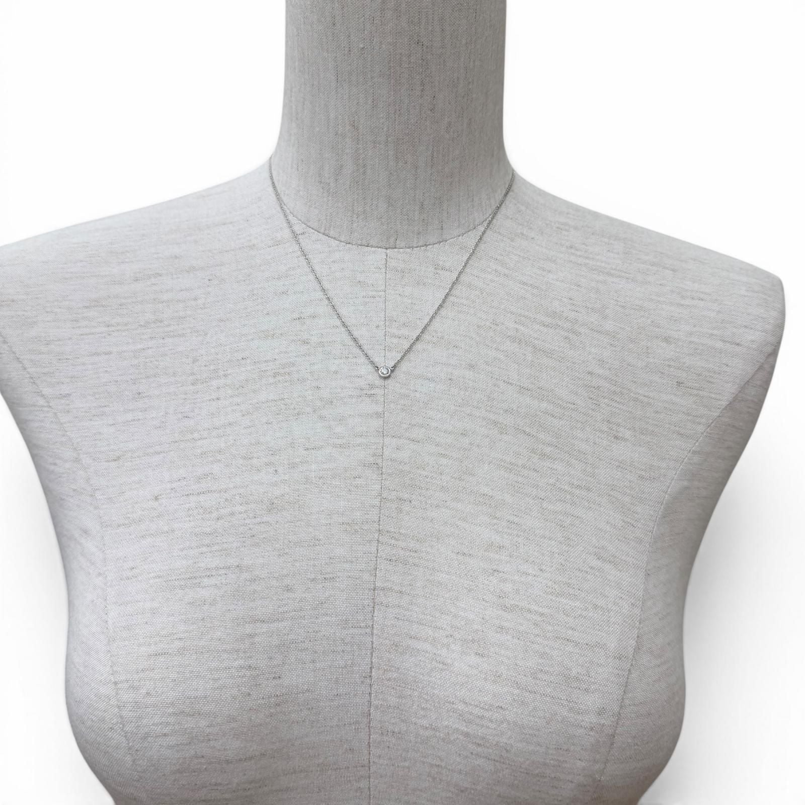 Tiffany & Co Elsa Peretti by the Yard Diamond Necklace Diameter 4.5 41 cm — view 3