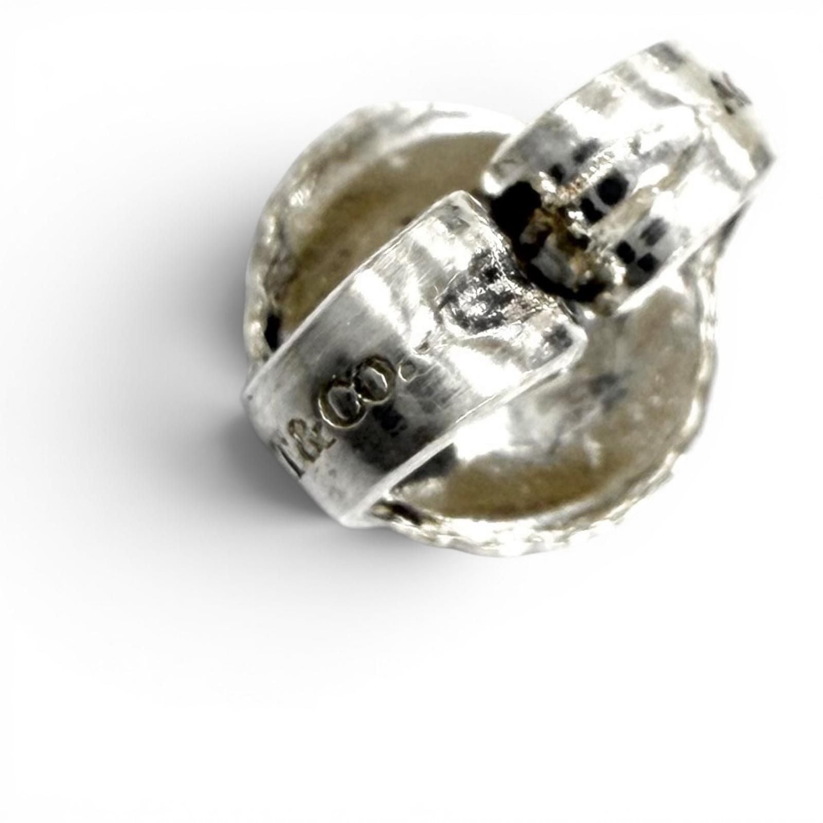 Tiffany & Co Citrine Earrings Silver Yellow — view 4