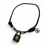 Louis Vuitton Lockit Virgil Avro Noir Profone Bracelet Black
