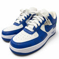 Louis Vuitton Nike Air Force 1 Low Leather Vasil Abloh Low Cut Sneakers Blue