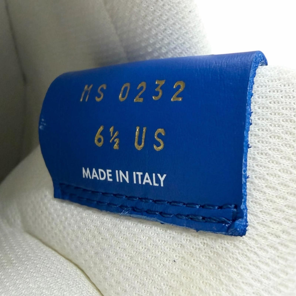 Louis Vuitton Nike Air Force 1 Low Leather Vasil Abloh Low Cut Sneakers Blue — view 9