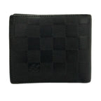 Louis Vuitton Bifold Wallet Damier Infini Portefeuille Marco NM Onyx Leather — view 2