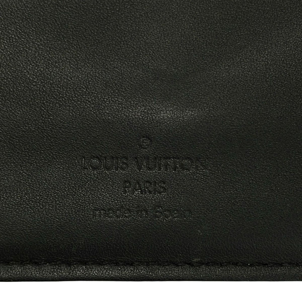Louis Vuitton Bifold Wallet Damier Infini Portefeuille Marco NM Onyx Leather — view 5