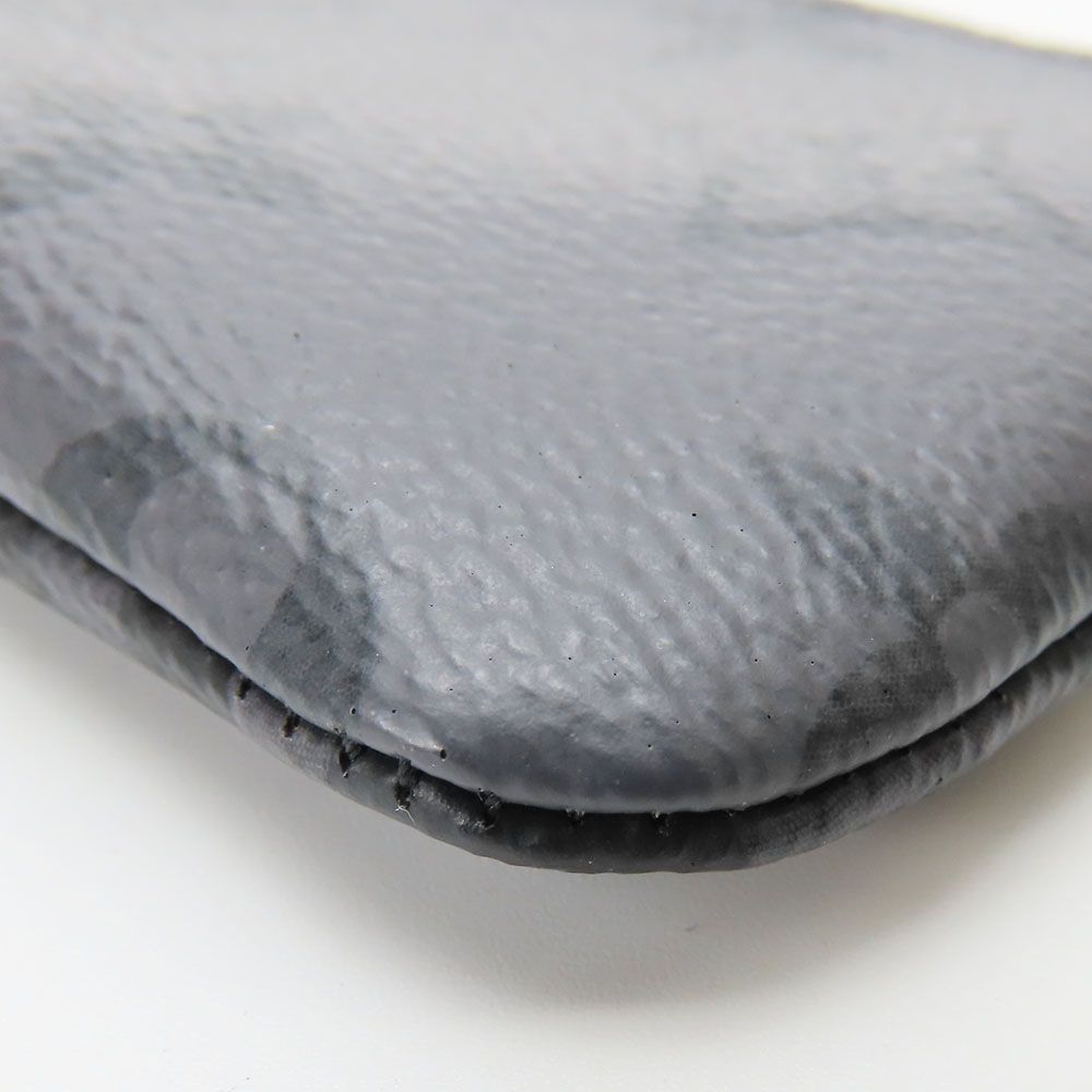 Louis Vuitton Coin Case Pochette Cles Monogram Eclipse Gray Black Silver — view 5