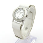 Hermes Watch Mini Barenia Round White — view 2