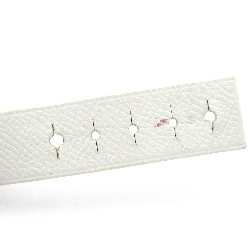 Hermes Watch Mini Barenia Round White — view 7
