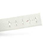 Hermes Watch Mini Barenia Round White — view 7