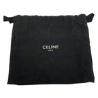 Celine Wallet C Charm Large Zipped Black Zip Around Leather — view 6