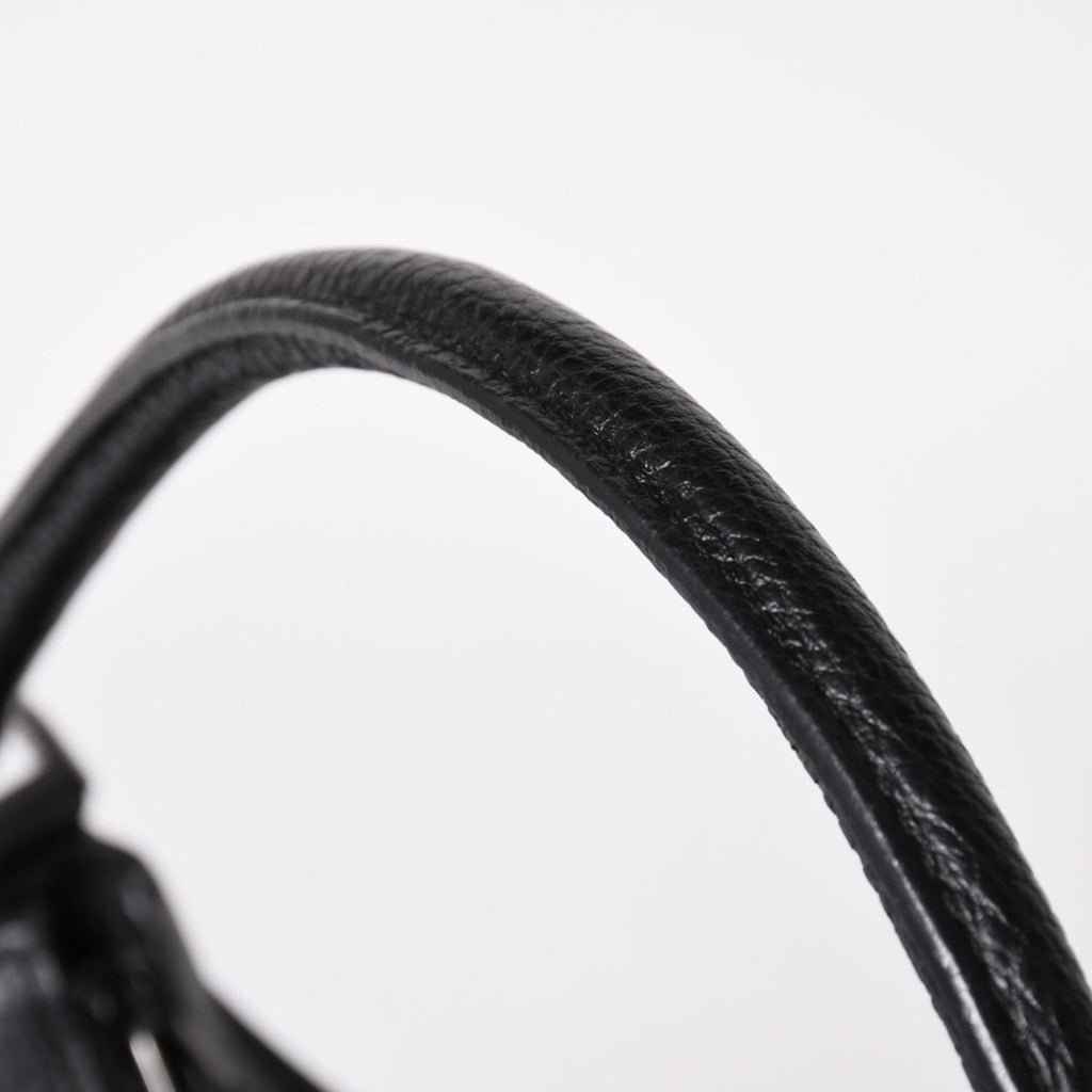 Gucci Hobo Handbag GG Canvas Leather Black Silver — view 6