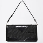 Dior Jacquard Trotter Pattern Bag Cotton Canvas