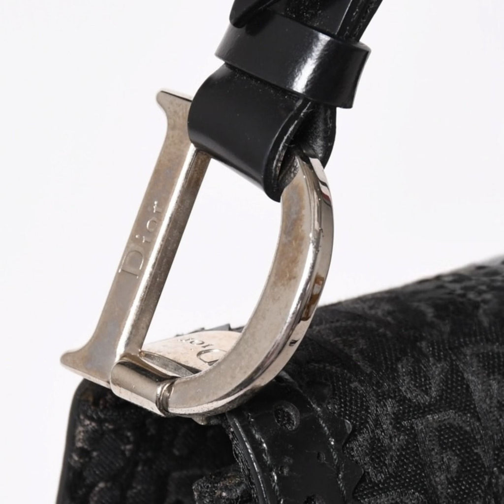 Dior Jacquard Trotter Pattern Bag Cotton Canvas — view 4