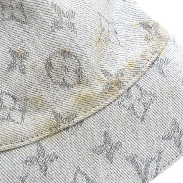 Louis Vuitton Bucket Hat Monogram Denim — view 5
