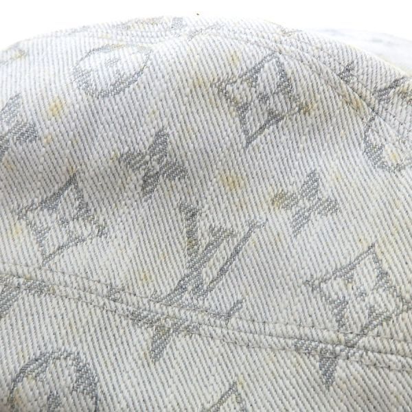 Louis Vuitton Bucket Hat Monogram Denim — view 6