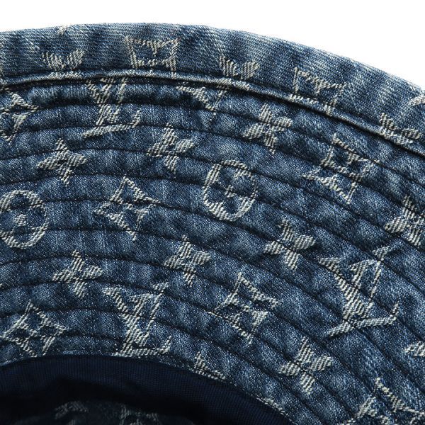 Louis Vuitton Chapeau Monogram Denim Hat — view 7