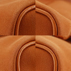 Hermes Valparaiso PM Toileche Blanc Leather Orange Handbag — view 4