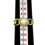 Tiffany & Co Akoya Pearl Ring 18k YG Yellow Gold — view 6