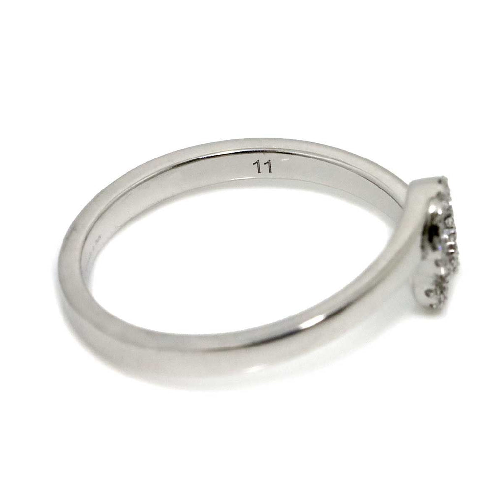 Gucci GG Running Ring Diamond 18k WG White Gold — view 5