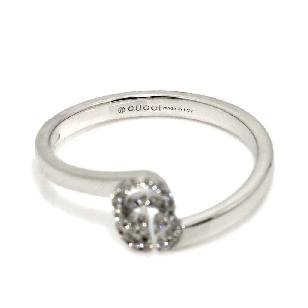 Gucci GG Running Ring Diamond 18k WG White Gold — view 3