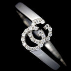 Gucci GG Running Ring Diamond 18k WG White Gold — view 6