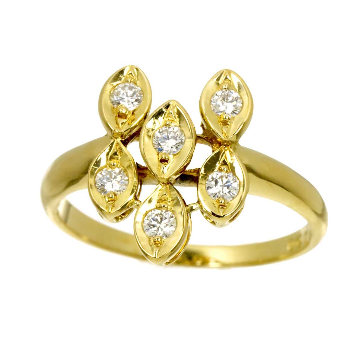 Dior Ring Diamond 18k YG Yellow Gold — view 5