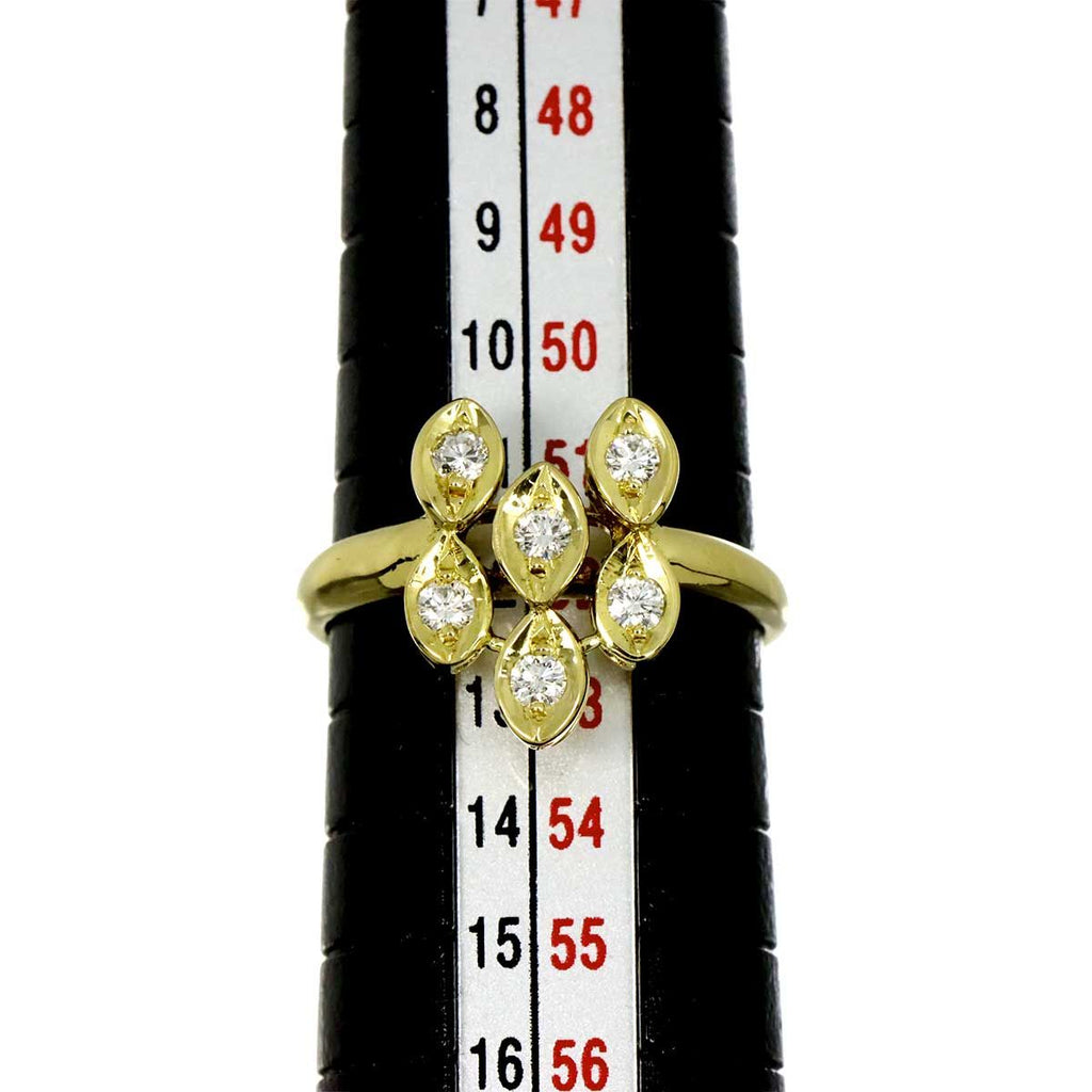 Dior Ring Diamond 18k YG Yellow Gold — view 7