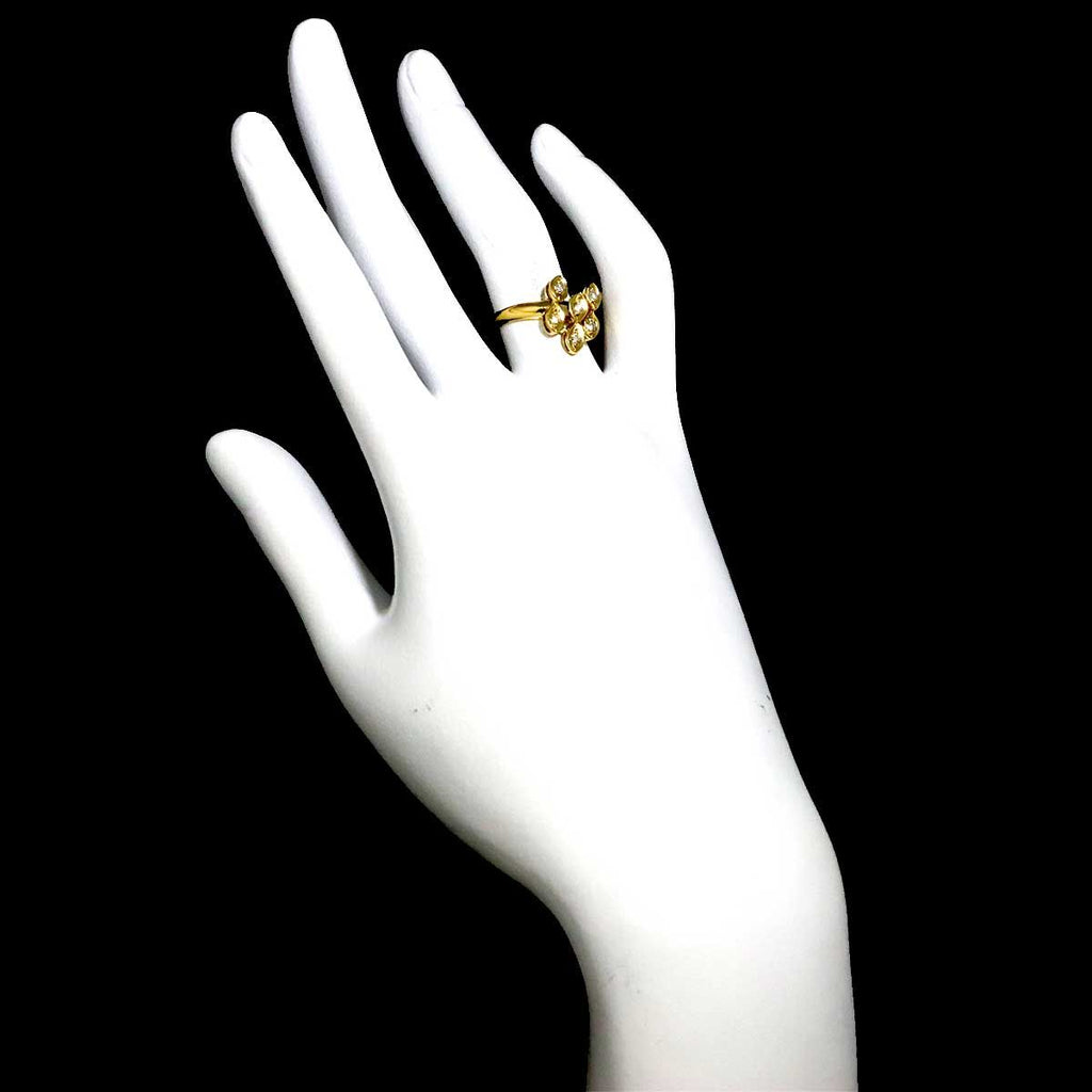 Dior Ring Diamond 18k YG Yellow Gold — view 8