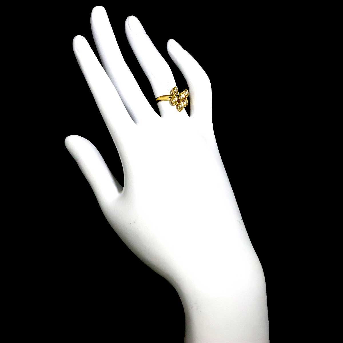 Dior Ring Diamond 18k YG Yellow Gold — view 8