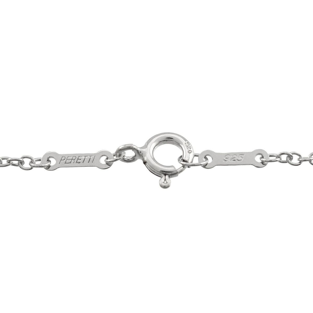 Tiffany & Co Open Heart Necklace 22 42 cm 925 Sterling Silver — view 5