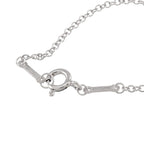 Tiffany & Co Open Heart Necklace 22 42 cm 925 Sterling Silver — view 6