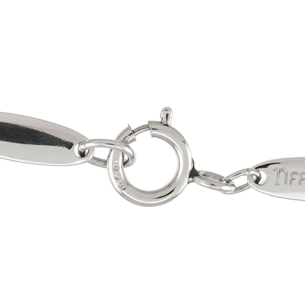 Tiffany & Co Bean Necklace 40 cm Pt Platinum — view 7