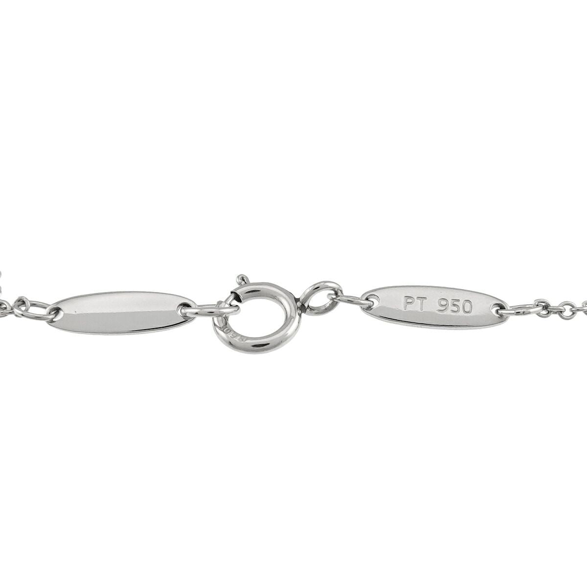 Tiffany & Co Bean Necklace 40 cm Pt Platinum — view 6
