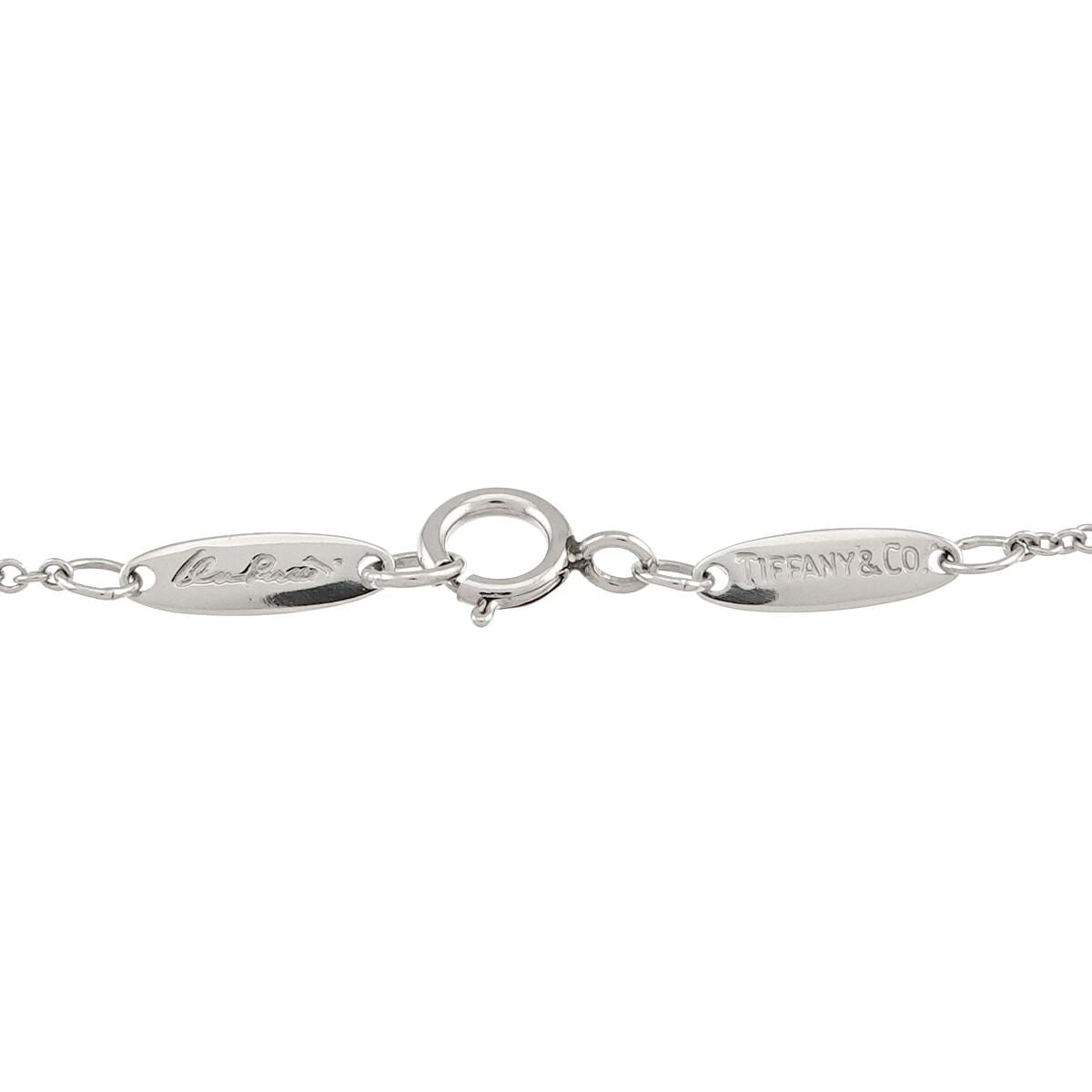 Tiffany & Co Bean Necklace 40 cm Pt Platinum — view 5