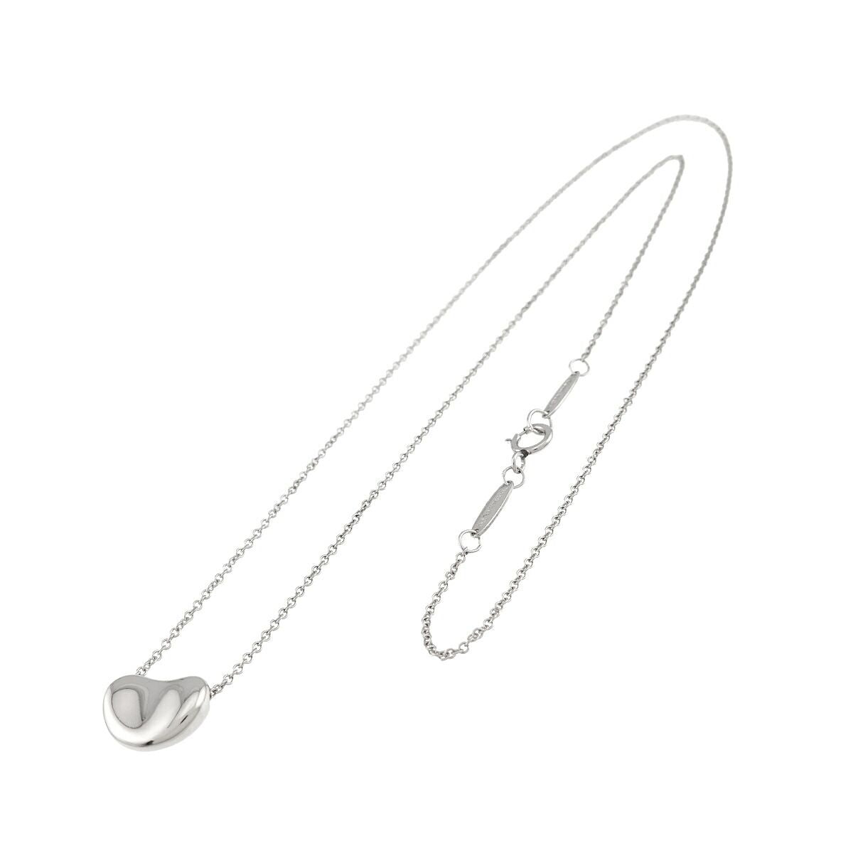 Tiffany & Co Bean Necklace 40 cm Pt Platinum — view 2