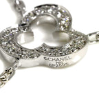 Chanel Camellia Diamond Necklace 41.5 cm 18k WG White Gold 750 Agete Flower — view 4