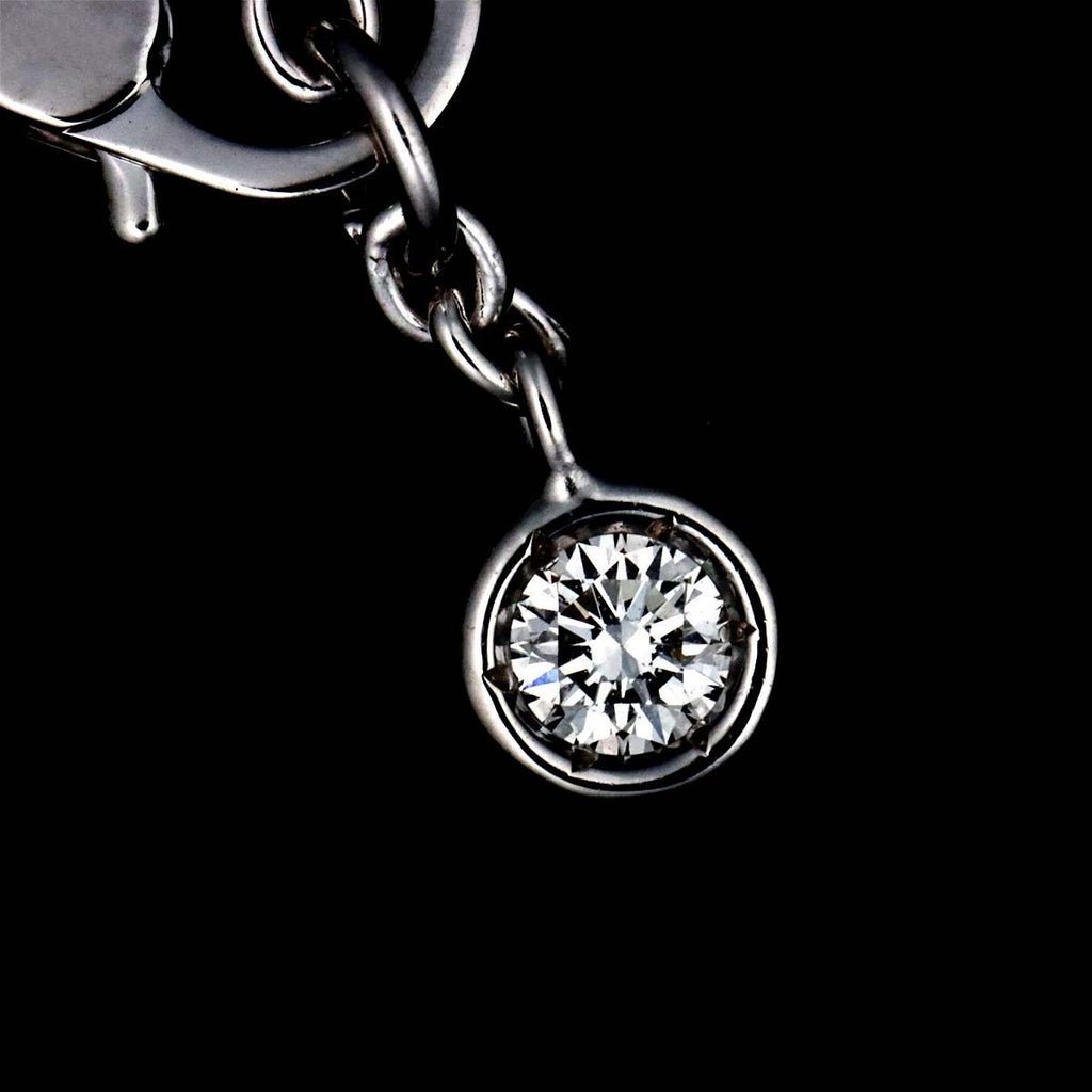 Hermes Finesse Diamond Bracelet ST 16.5 cm 18k WG White Gold — view 6