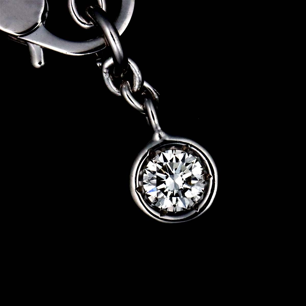 Hermes Finesse Diamond Bracelet ST 16.5 cm 18k WG White Gold — view 6