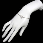 Hermes Finesse Diamond Bracelet ST 16.5 cm 18k WG White Gold — view 7