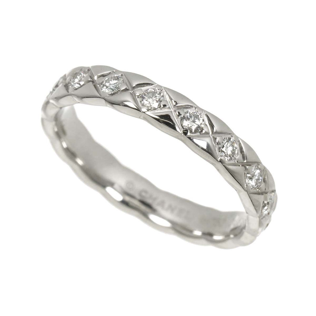 Chanel Coco Crush 49 Ring Diamond 18k WG White Gold 750 Certificate — view 5