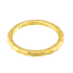 Tiffany & Co Milgrain Band Ring 18k YG Yellow Gold 750 Together — view 3